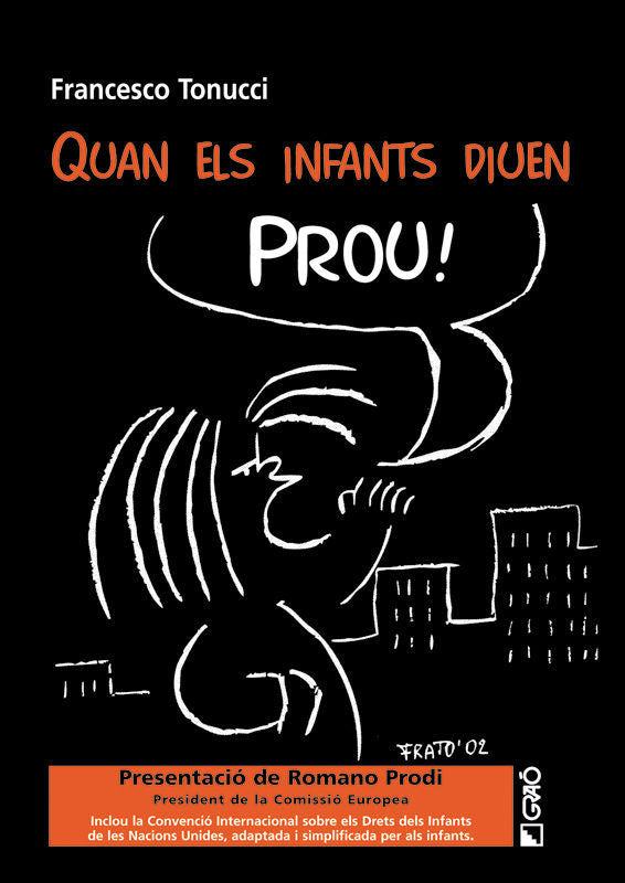 Quan els infants diuen PROU!, de Tonucci, Francesco | portada del libro