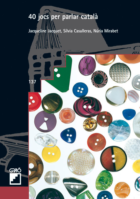 40 jocs per parlar català, de Casulleras Sánchez, Sílvia | portada del libro