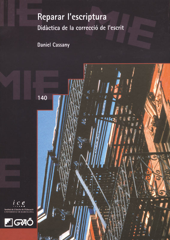 Reparar l'escriptura, de Cassany Comas, Daniel | portada del libro
