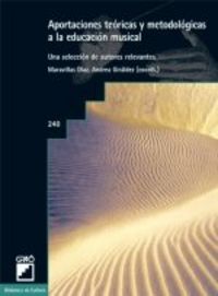 Aportaciones teóricas y metodológicas ala educación musical, de Díaz Gómez, Maravillas | portada del libro