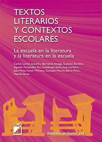 Textos literarios y contextos escolares, de Lomas García, Carlos | portada del libro