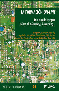 La formación on-line, de Dalmau Ibáñez, Óscar | portada del libro
