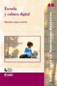 Escuela y cultura digital, de de Miguel Sánchez, Carolina | portada del libro