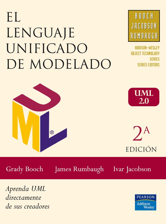 El lenguaje unificado de modelado, de Booch, Grady | portada del libro