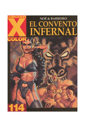 El convento infernal, de Noé#Barreiro | portada del libro