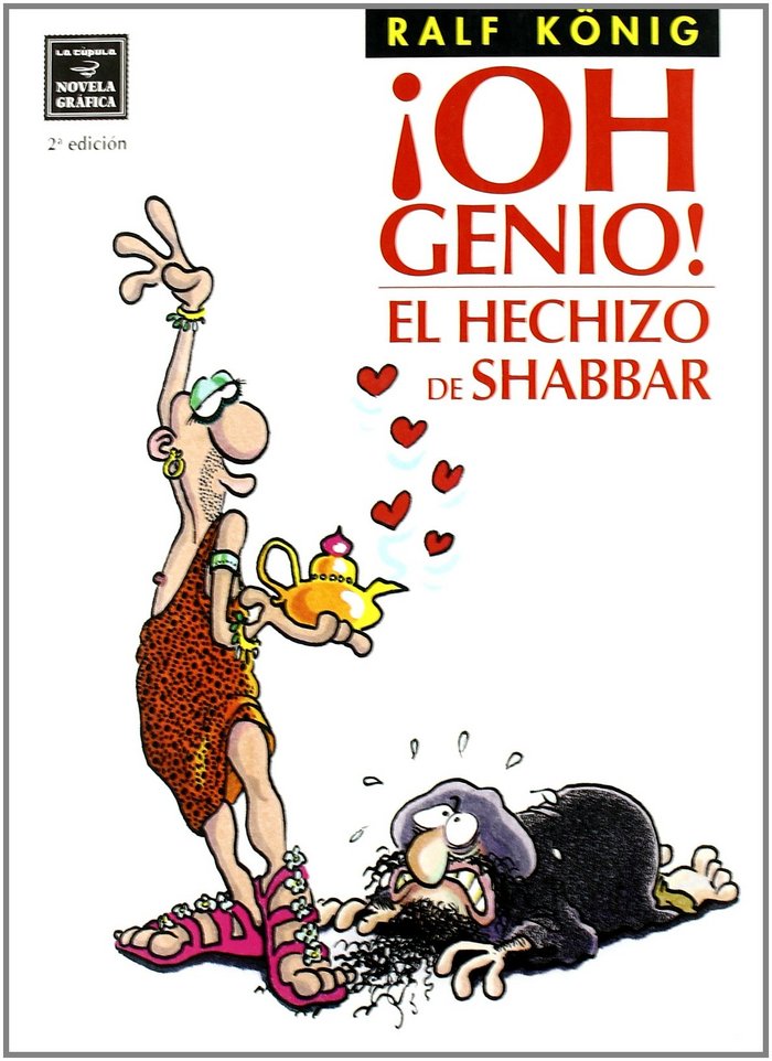 IOH GENIO!, EL HECHIZO DE SHABBAR, de KONIG | portada del libro