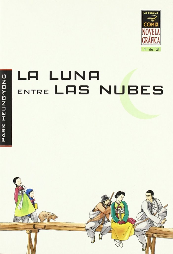 La luna entre las nubes 1, de PARK HEUN YONG | portada del libro