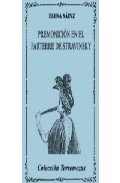 Premonición en el parterre de Stravinsky, de SAINZ | portada del libro
