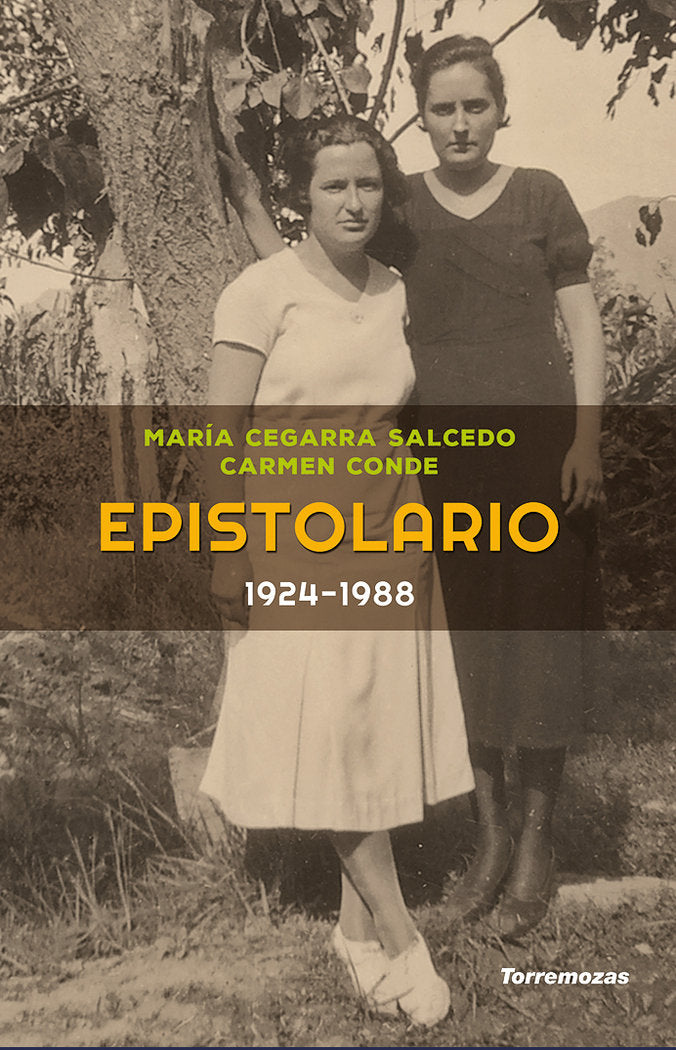 Epistolario (1924-1988), de Conde Abellán, Carmen | portada del libro