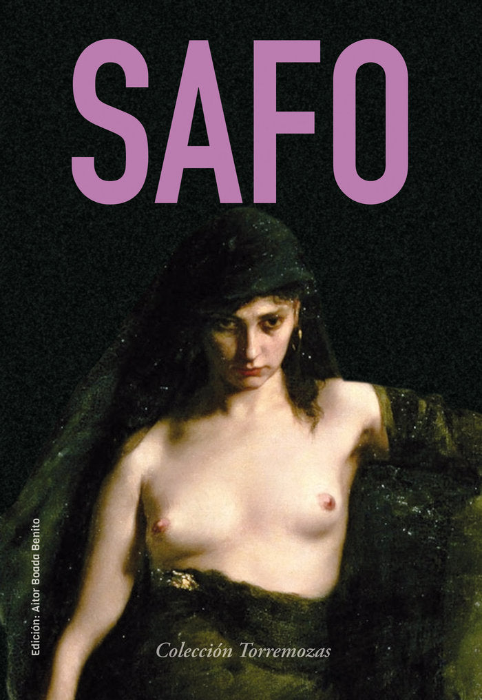 Safo, de DE LESBOS, SAFO | portada del libro