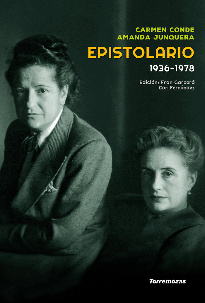 Epistolario Carmen Conde - Amanda Junquera (1936-1978), de CONDE, CARMEN | portada del libro