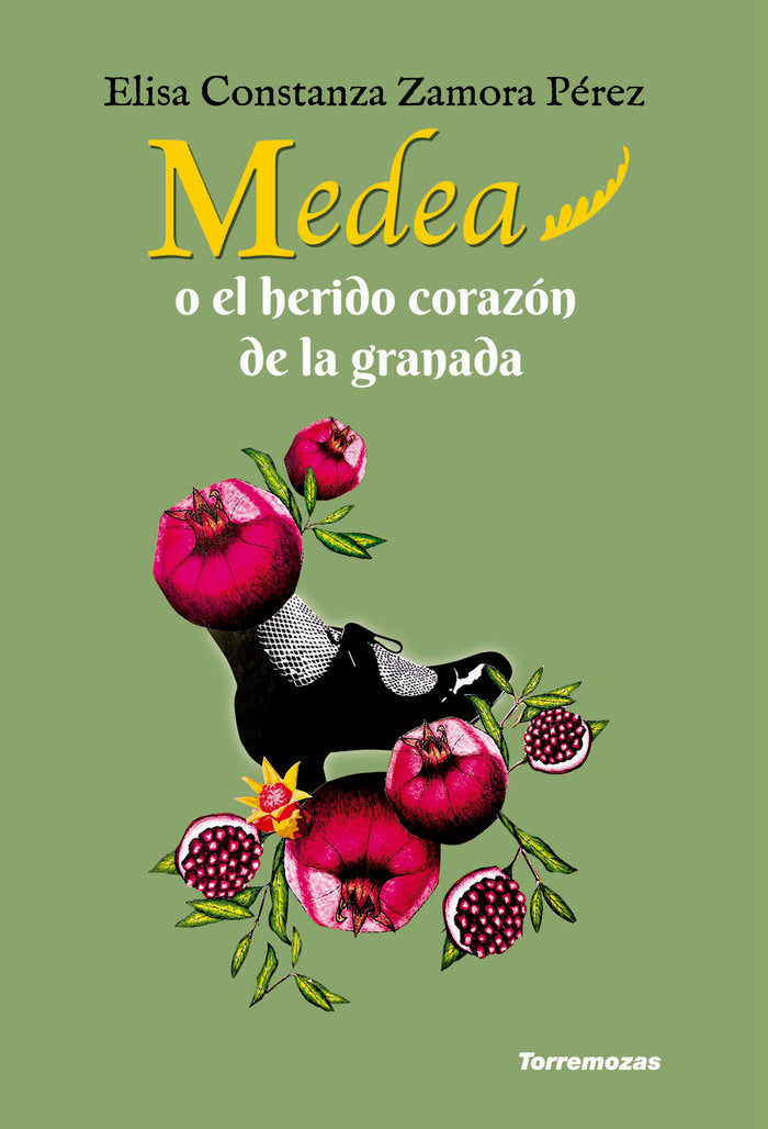 MEDEA O EL HERIDO CORAZON DE LA GRANADA, de ZAMORA PEREZ, ELISA CONSTANZA | portada del libro