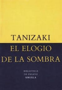 El elogio de la sombra, de Tanizaki, Junichirô | portada del libro