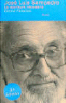 José Luis Sampedro. La escritura necesaria, de SAMPEDRO, JOSE LUIS | portada del libro