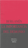 La importancia del demonio/La decadencia del analfabetismo, de Bergamín, José | portada del libro