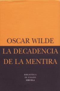 La decadencia de la mentira, de Wilde, Oscar | portada del libro