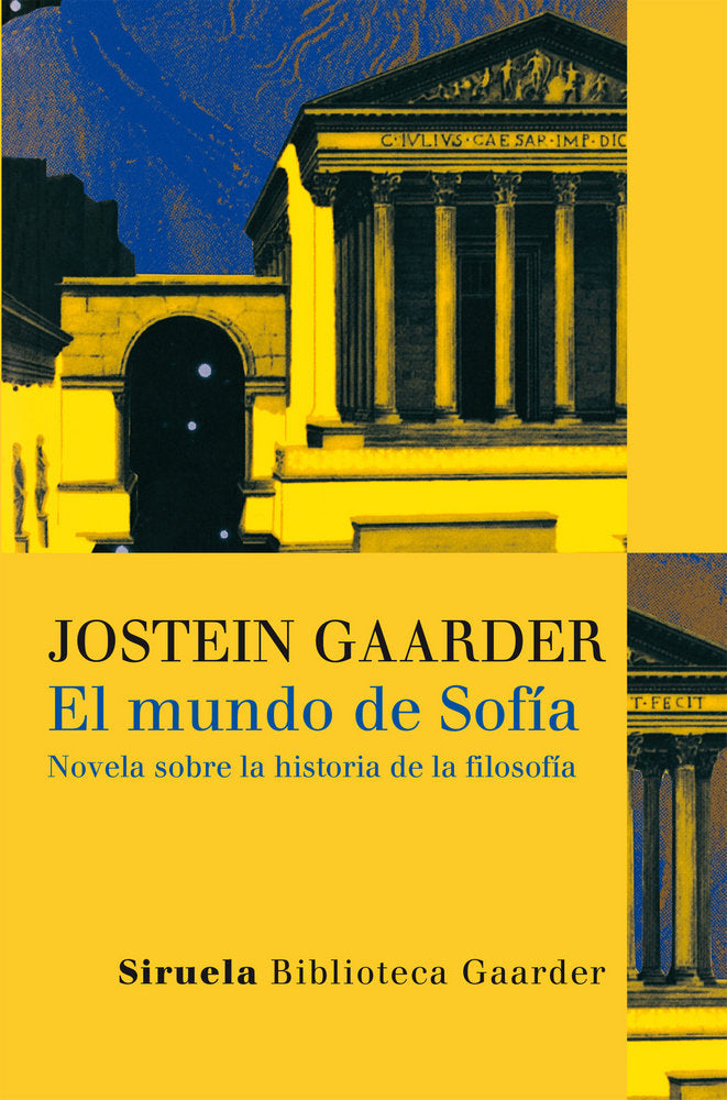 El mundo de Sofía, de Gaarder, Jostein | portada del libro