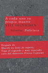 A cada uno su propia muerte, de Heinichen, Veit | portada del libro