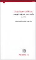 Gran Teatre del Liceu. Poema satíric en català [ca. 1850], de AA.VV. | portada del libro