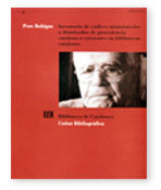 INVENTARIO DE CODICES MINIATURIZADOS O ILUMINADOS DE PROCEDENCIA CATALANA O EXISTENTES EN BIBLIOTECA, de BOHIGAS | portada de