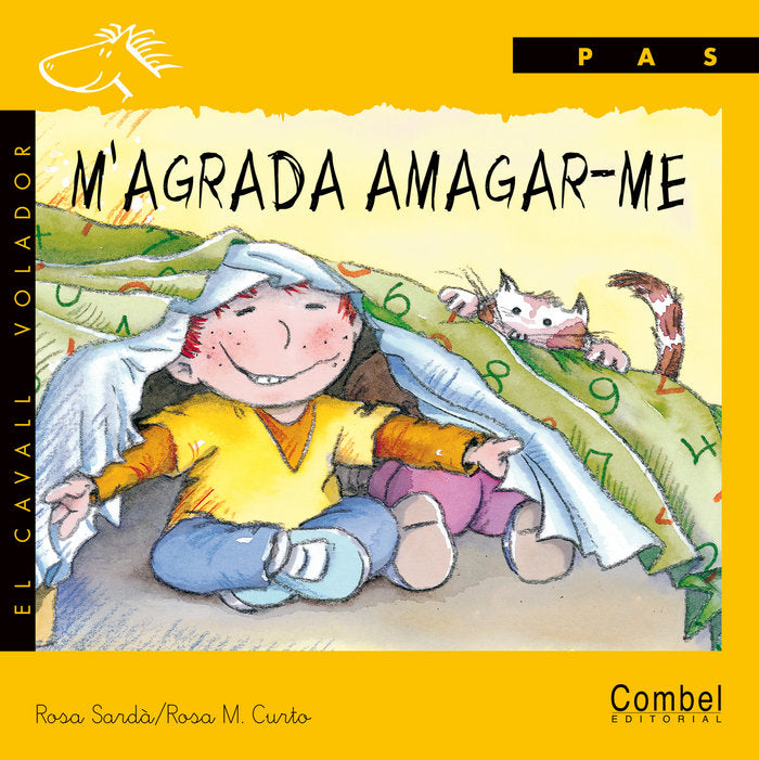 M'AGRADA AMAGAR-ME (LETRA MANUSCRITA), de SARDA GIL, ROSA | portada del libro
