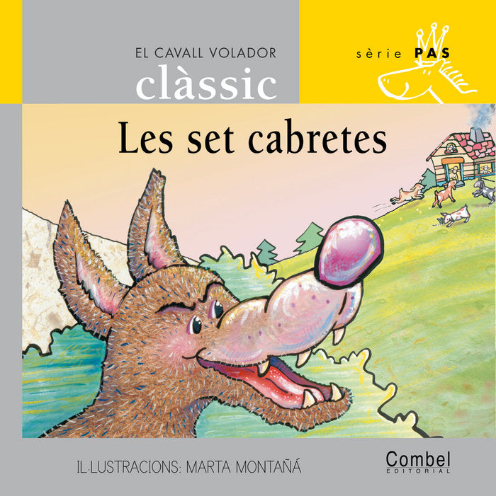 Les set cabretes, de Grimm, Wilhelm i Jacob | portada del libro