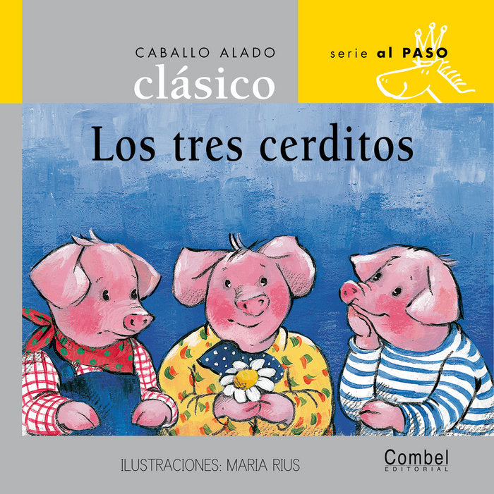 Los tres cerditos, de Cuento popular inglés | portada del libro