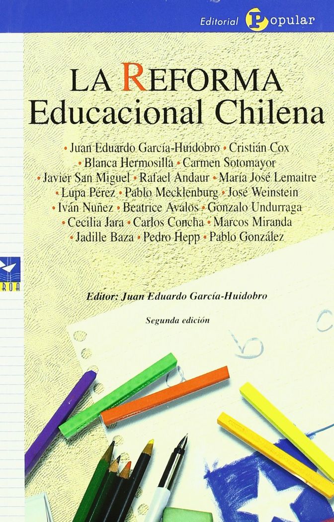 La reforma educacional chilena, de Varios autores | portada del libro