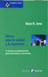 Educar para la verdad y la esperanza, de Jares | portada del libro