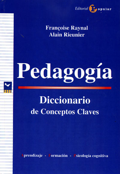Pedagogía, de FRANÇOISE RAYNAL | portada del libro