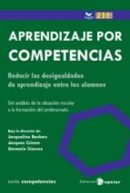 Aprendizaje por competencias, de Varios autores | portada del libro