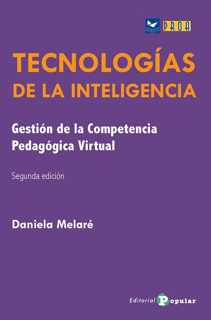 Tecnologías de la Inteligencia, de Melaré (brasileño), Daniela | portada del libro
