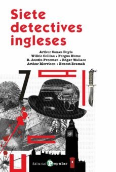 SIETE DETECTIVES INGLESES (COLECCION LETRA GRANDE), de CONAN DOYLE | portada del libro