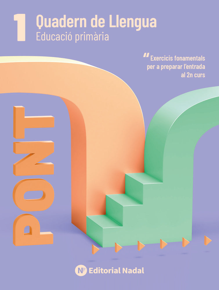 PONT LLENGUA, 1 EDUCACIO PRIMARIA, de MARTI FUSTER, ROSA MARIA | portada del libro