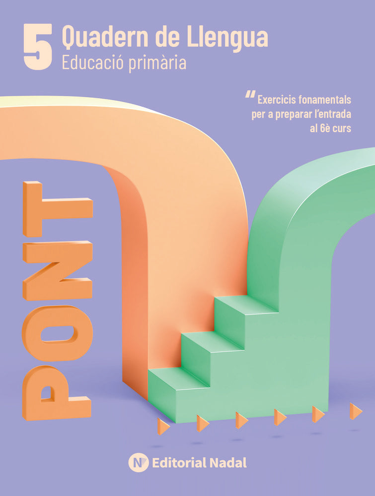 Pont, llengua, 5 Educació Primària | portada del libro