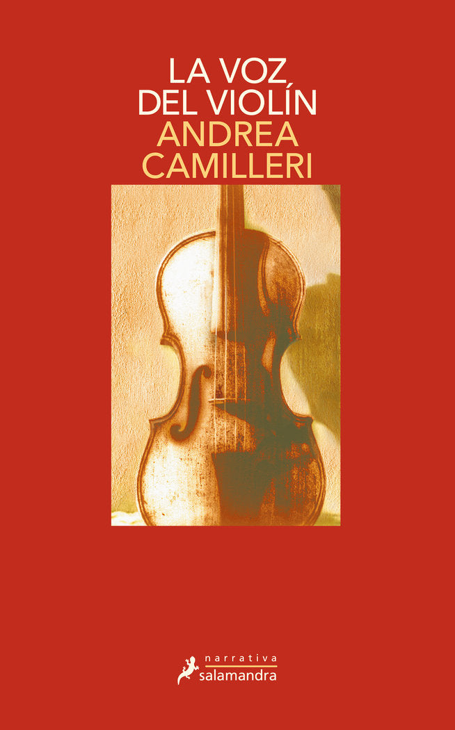 La voz del violín (Comisario Montalbano  4), de Camilleri | portada del libro