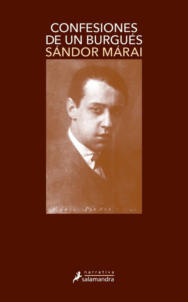 Confesiones de un burgués, de Márai | portada del libro
