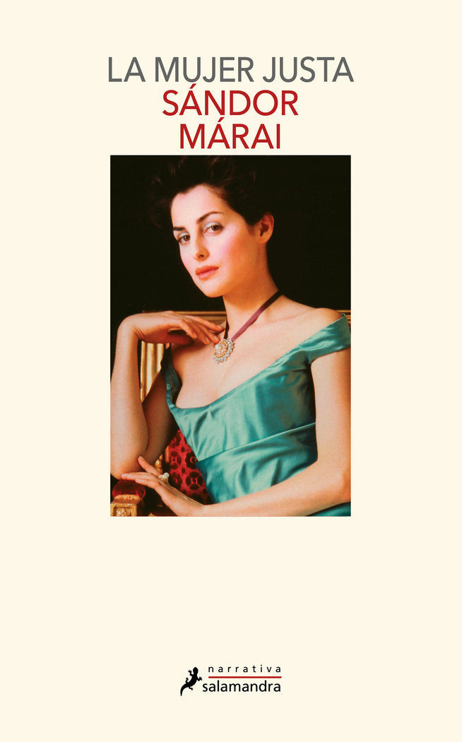 La mujer justa, de Márai | portada del libro