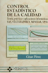 CONTROL ESTADISTICO DE LA CALIDAD, de PEREZ | portada del libro