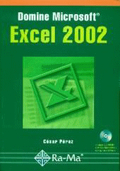 DOMINE EXCEL 2002, de PEREZ | portada del libro