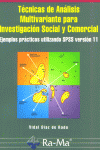TECNICAS ANALISIS MULTIVARIANTE, de DIAZ DE RADA | portada del libro