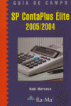 SP CONTAPLUS ELITE 2005/2004 GUIA CAMPO, de MORUECO | portada del libro