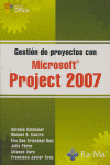 GESTION PROYECTOS CON MICROSOFT PROJECT 2007, de COLMENAR | portada del libro