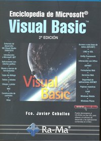 Enciclopedia de Microsoft Visual Basic. 2ª edición, de Ceballos Sierra, Fco. Javier | portada del libro