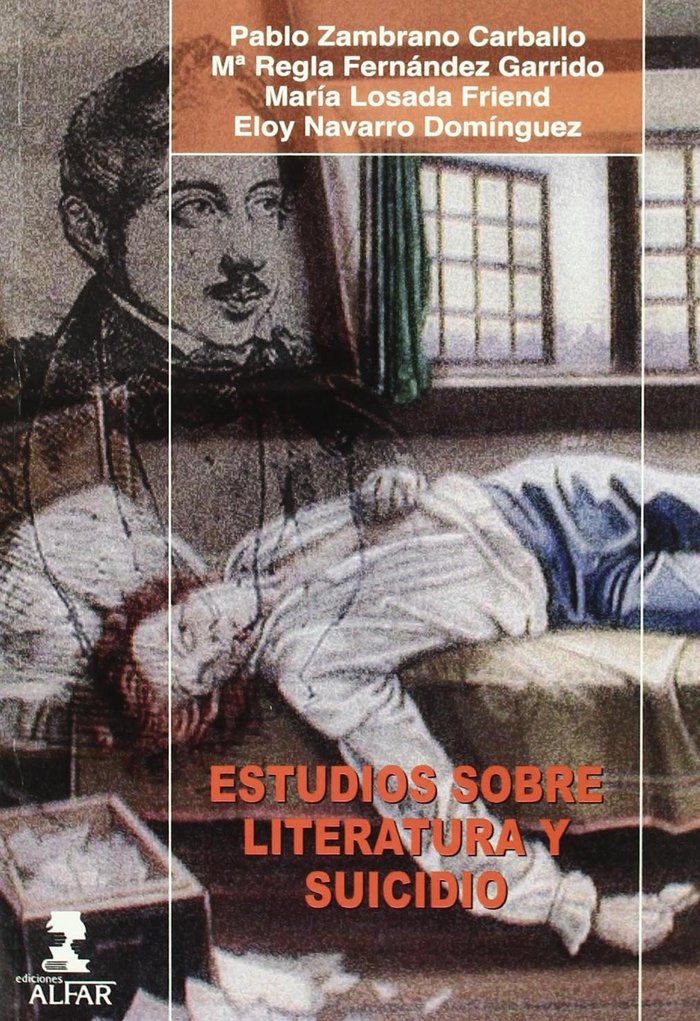 ESTUDIOS SOBRE LITERATURA Y SUICIDIO, de VV.AA. | portada del libro