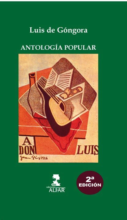 Antología popular, de de Góngora y Argote, Luis | portada del libro