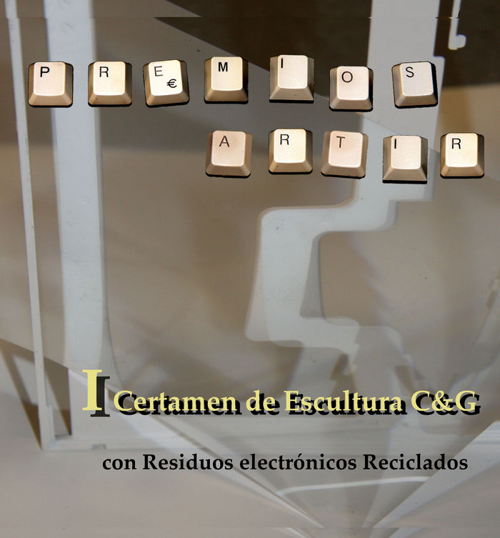 I CERTAMEN DE ESCULTURA C&G CON RESIDUOS ELECTRóNICOS RECICLADOS, de AAVV | portada del libro