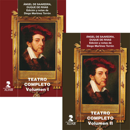 Teatro completo (2 vols), de de Saavedra, Duque de Rivas, Ángel | portada del libro