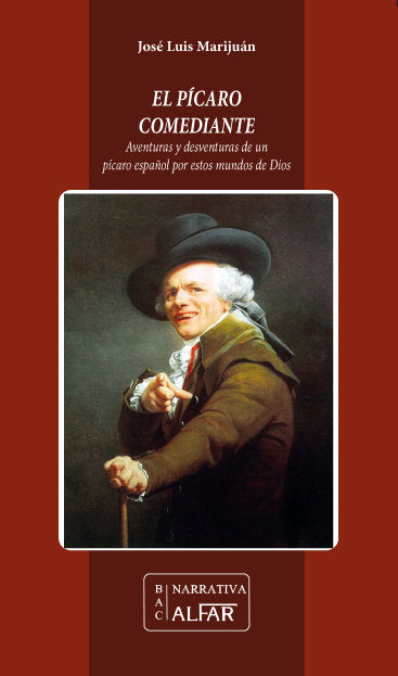 El pícaro comediante, de Marijuán García, José Luis | portada del libro