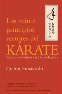 LOS VEINTE PRINCIPIOS RECTORES DEL KÁRATE, de Funakoshi, Gichin | portada del libro